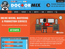 Tablet Screenshot of doctormix.com